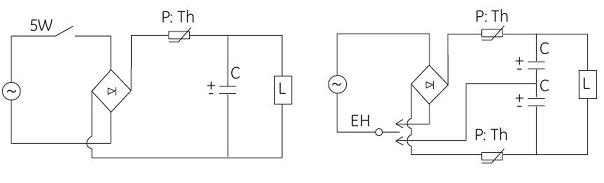 Aplikasi sirkuit listrik termistor