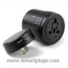 Desain Putar BARU International Travel Power Adapter dengan USB Untuk iphone / Sumsang TQ612