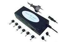 Universal Ac Adapter Laptop listrik 120W untuk Keluarga dengan 8 Tips dari 2 Prong / 3 Prong