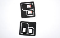 Plastik 2 in 1 Dual SIM Card adapter, Combo Nano SIM untuk iPhone 5
