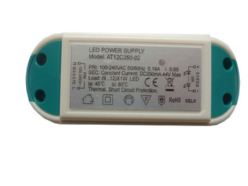High Power Factor 12V Tegangan Konstan Led Supir / 6W Led Jalur Power Supply