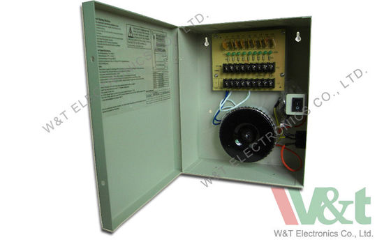 24V 4A 96W Linear Regulated Power Supply Untuk Kamera CCTV 8 Channel Dengan