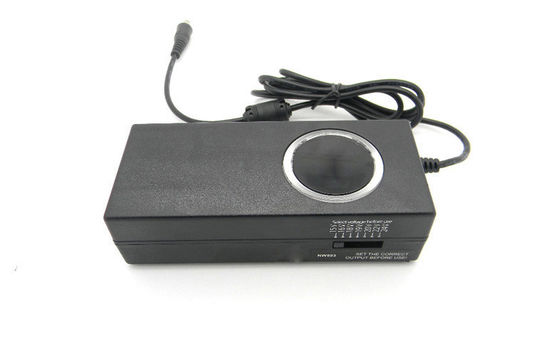 90W-Auto + Slim + Biru LCD Universal Laptop Power Adapter