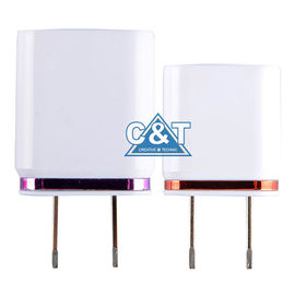 Ganda Pelabuhan 3.1A Usb Ac Power Adapter 2-Tone Depan Iphone 6 Dinding Charger