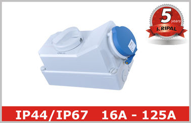 2P+E,3P+E,3P+N+E Mechanical Interlock Industrial Power Switched Sockets