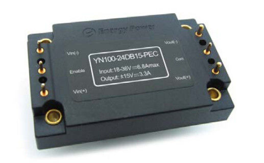 18 - berbagai masukan 36V DC-DC Converter 100W output 15V YN100-24DB15-PEC