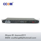 Multi-layanan 4 / 8E1 PDH Multiplexer Fiber Optic, 1 + 1 perlindungan, SNMP, AC + DC power supply