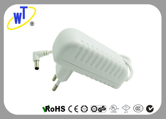 18W pin 2 dinding gunung Power Adapter dengan sudut kanan DC Jack