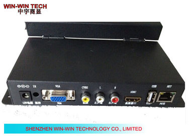 VGA Iklan Media Player Digital Signage HD Video Wall Mount
