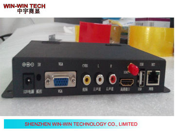 VGA Iklan Media Player Digital Signage HD Video Wall Mount