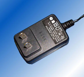Amerika Serikat jaringan dinding gunung Power Adapter 12V DC 1A 12W UL CE FCC