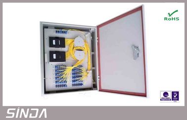 Optic Fiber PLC Splitter dengan Wall Mount Box, Fiber Optik dinding gunung Box