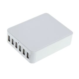 6 Port USB Charger Tenaga Travel Adapter Aksesoris untuk Ponsel / Tablet