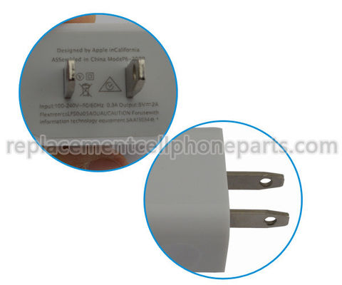 Jenis US / EU Mini Plug USB AC apple iphone adaptor daya untuk ponsel