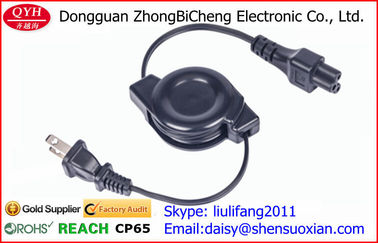 Way ganda Kabel Retractable Power Untuk AC Adapter Dan Laptop Pengisian