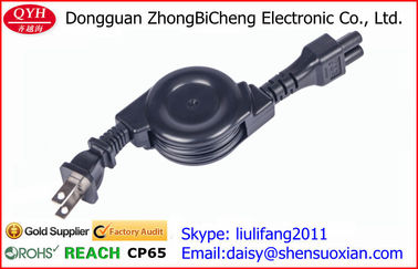 Way ganda Kabel Retractable Power Untuk AC Adapter Dan Laptop Pengisian