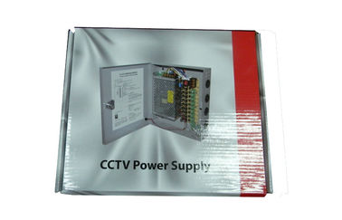 9 Saluran CCTV Camera Power Supply, 12V 5Amps CCTV Power Supply Box