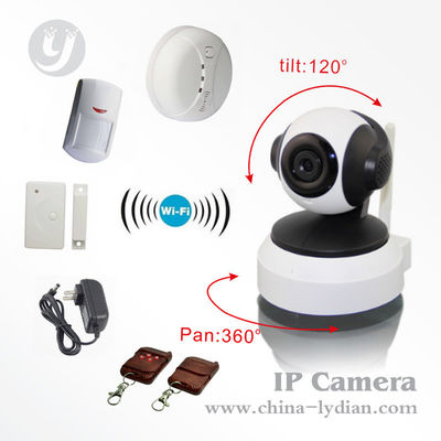 HD WiFi IP kamera jaringan Audio malam visi / kamera keamanan CCTV