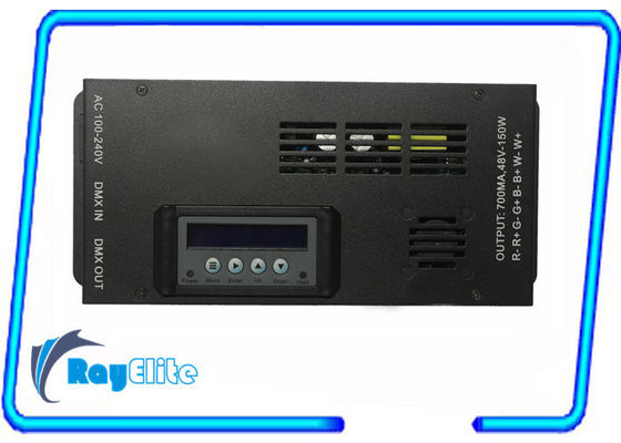 Konektor RJ45 700mA konstan driver LED saat ini, RGBW 4 warna berubah