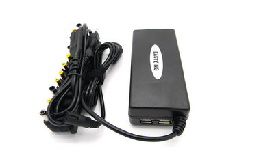 Inggris / US 90W Universal Laptop Power Adapter otomatis 5V 2.1A USB Dengan LED
