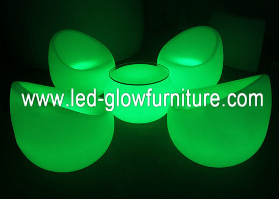 Warna modern berubah rechargable LED Kursi dengan adaptor untuk dekorasi pernikahan