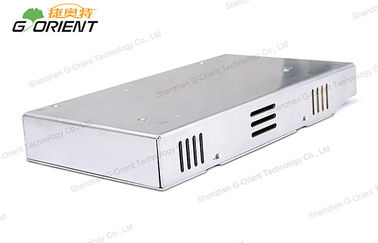 Ketebalan 30mm Single Output Diatur Power Supply 200Watts untuk LED Display
