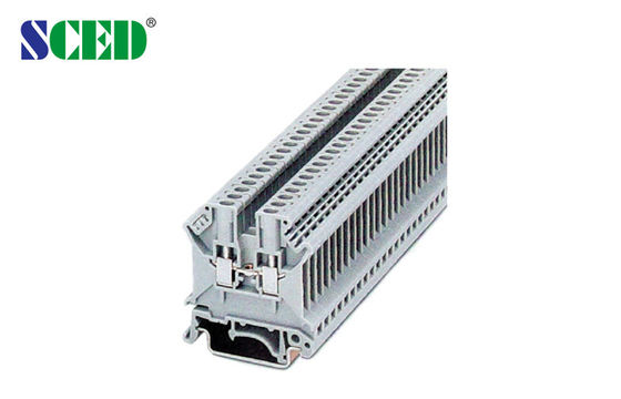 5.2mm Compact Din Rail Mounted Terminal Blok Untuk Power Supply 600V 20A