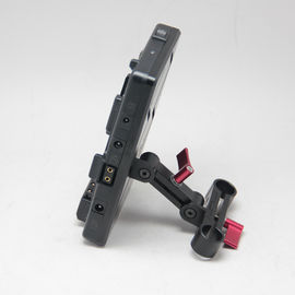 V-Mount baterai piring catu daya System / 15mm adaptor untuk kamera Rig