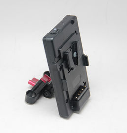 V-Mount baterai piring catu daya System / 15mm adaptor untuk kamera Rig