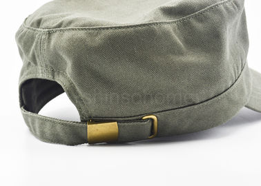 Kosong Cotton Militer Angkatan Darat Hijau Cap Lining Disesuaikan Dengan Logam Buckle