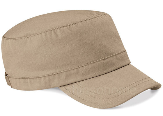 Cotton Tentara kosong Cap Biru Dengan Logam Buckle, Pria Army Hat 22 Inch