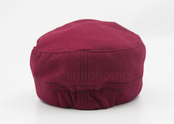 Flex Fit Red Cotton Militer Cap 100% Cotton Untuk Dewasa, elastis Kembali
