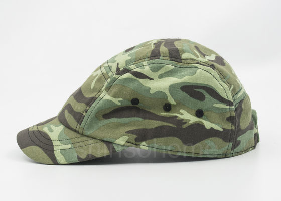 06/05 Panel Cotton Militer Cap Kamuflase Dengan Logam Snap Fastener