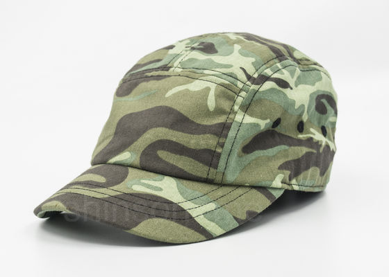 06/05 Panel Cotton Militer Cap Kamuflase Dengan Logam Snap Fastener