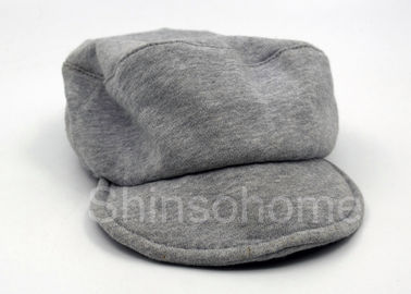 Pria disesuaikan / Wanita Cotton Militer Cap Kosong Flexfit abu-abu Dengan Curved Brim