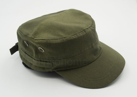 Mode 100% Army Military Cotton Hijau Cap adjutable Dengan Logam Buckle
