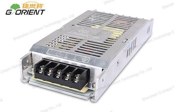 Logam 168W Ultra - 30mm tipis AC DC Converter Single Output 90KHz