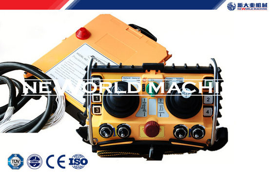 AC DC 12v F24-60 ditangguhkan bagian platform yang joystick control derek overhead crane nirkabel