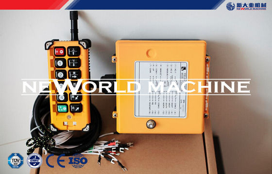 AC DC 12v F24-60 ditangguhkan bagian platform yang joystick control derek overhead crane nirkabel