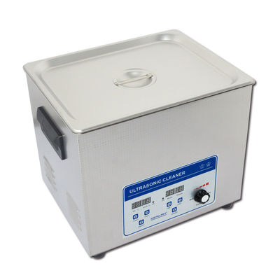 Daya Adjustable Benchtop Ultrasonic Cleaner 10liter Hardware Oil Removal