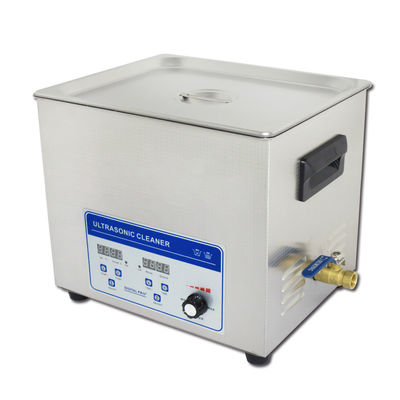 Daya Adjustable Benchtop Ultrasonic Cleaner 10liter Hardware Oil Removal