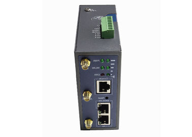 Dinding / DIN Rail Mount OpenVPN router nirkabel, 4G LTE Dual SIM Wireless Router