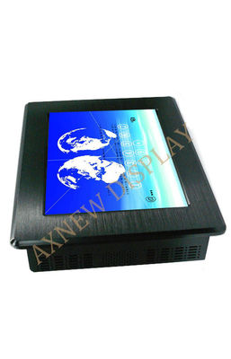 Pemasangan Dinding High Definition 15 &quot;LCD Monitor Industri Sentra Sentuh IP65 Bezel Depan