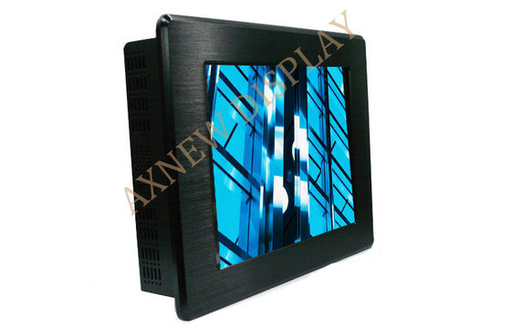 Pemasangan Dinding High Definition 15 &quot;LCD Monitor Industri Sentra Sentuh IP65 Bezel Depan