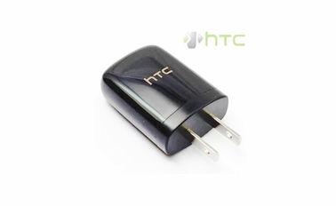 OEM 5V 2A USB Travel Charger Adapter Converter untuk ponsel HTC, warna hitam