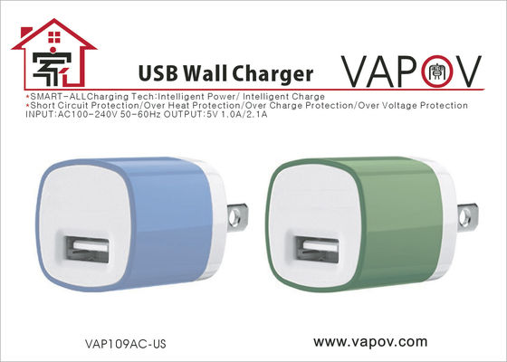 FCC PSE disetujui 1.0A usb tunggal travel charger adapter, ponsel cerdas usb charger