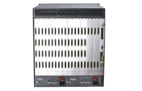 512x64 CE UL Disetujui CCTV Analog Video Matrix Switcher untuk Sistem Matriks Video