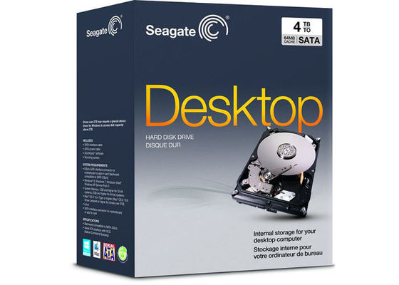 6Gb / s STBD4000400 4TB Seagate SATA Hard Drive Desktop HDD Kit PC / Mac yang didukung