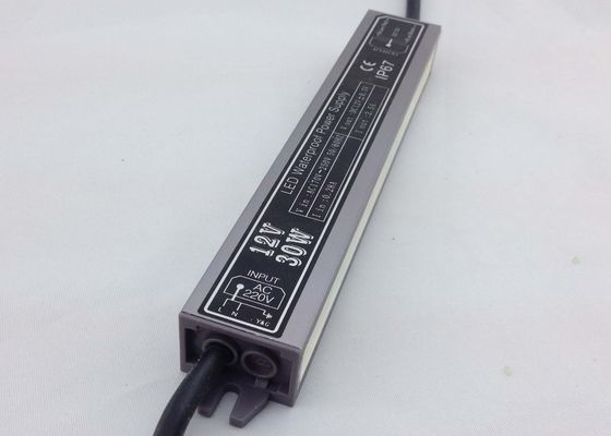 Waterproof catu daya LED 30W tegangan konstan 12V 24V untuk modul LED