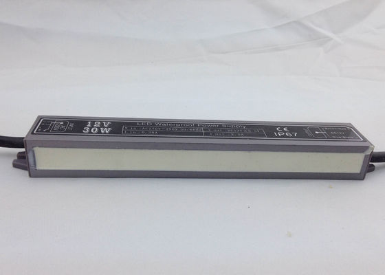 30 Watt Tegangan Konstan LED Power Supply 12VDC / DC 24V untuk Lights LED Pixel